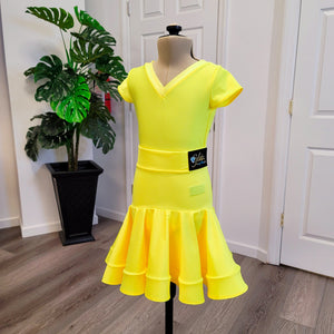 Latin/Samba Yellow/8-10y