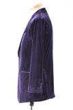 Taka Dance Mens Velour Jacket - Purple (MJ29-4)