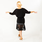 EMMA Satin Sheer Skirt [SK05]